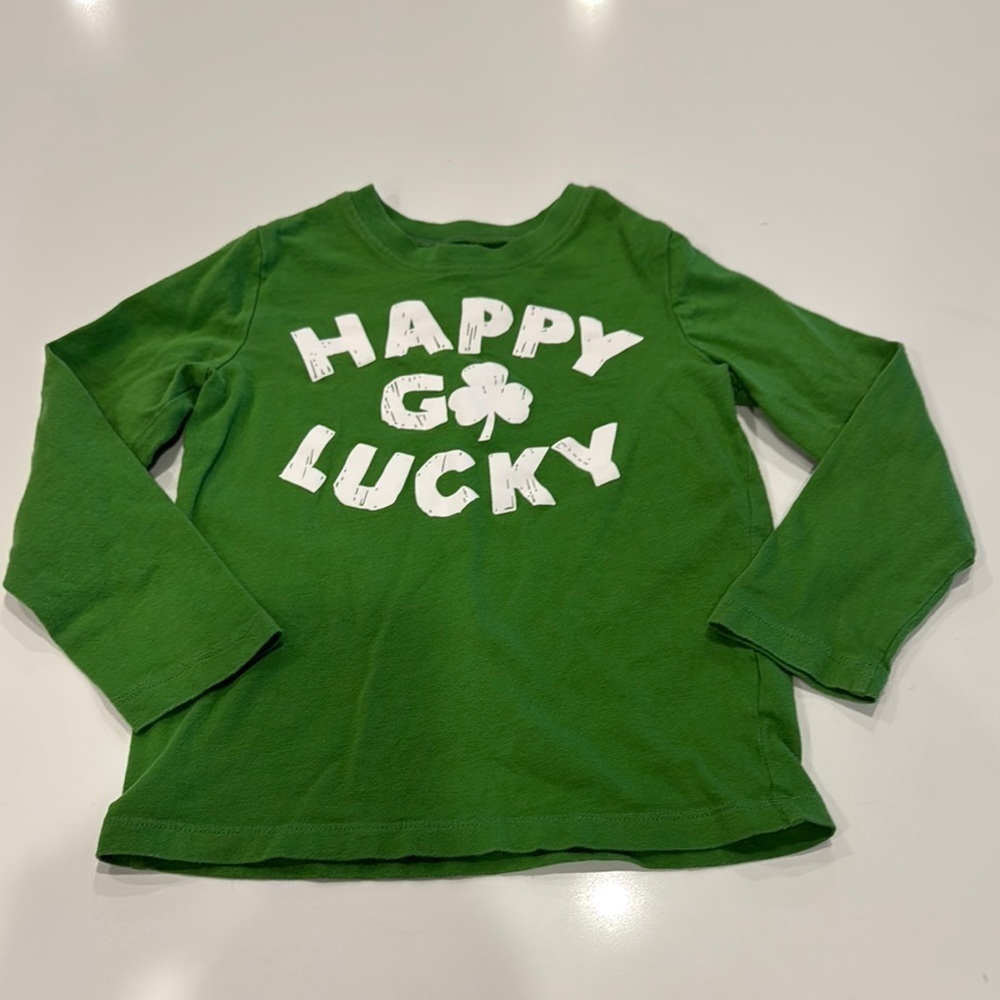 Carter's Happy Go Lucky St Patrick's Shirt